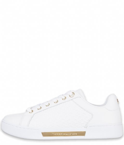 Tommy Hilfiger Sneaker Th Monogram Elevated White (YBR)